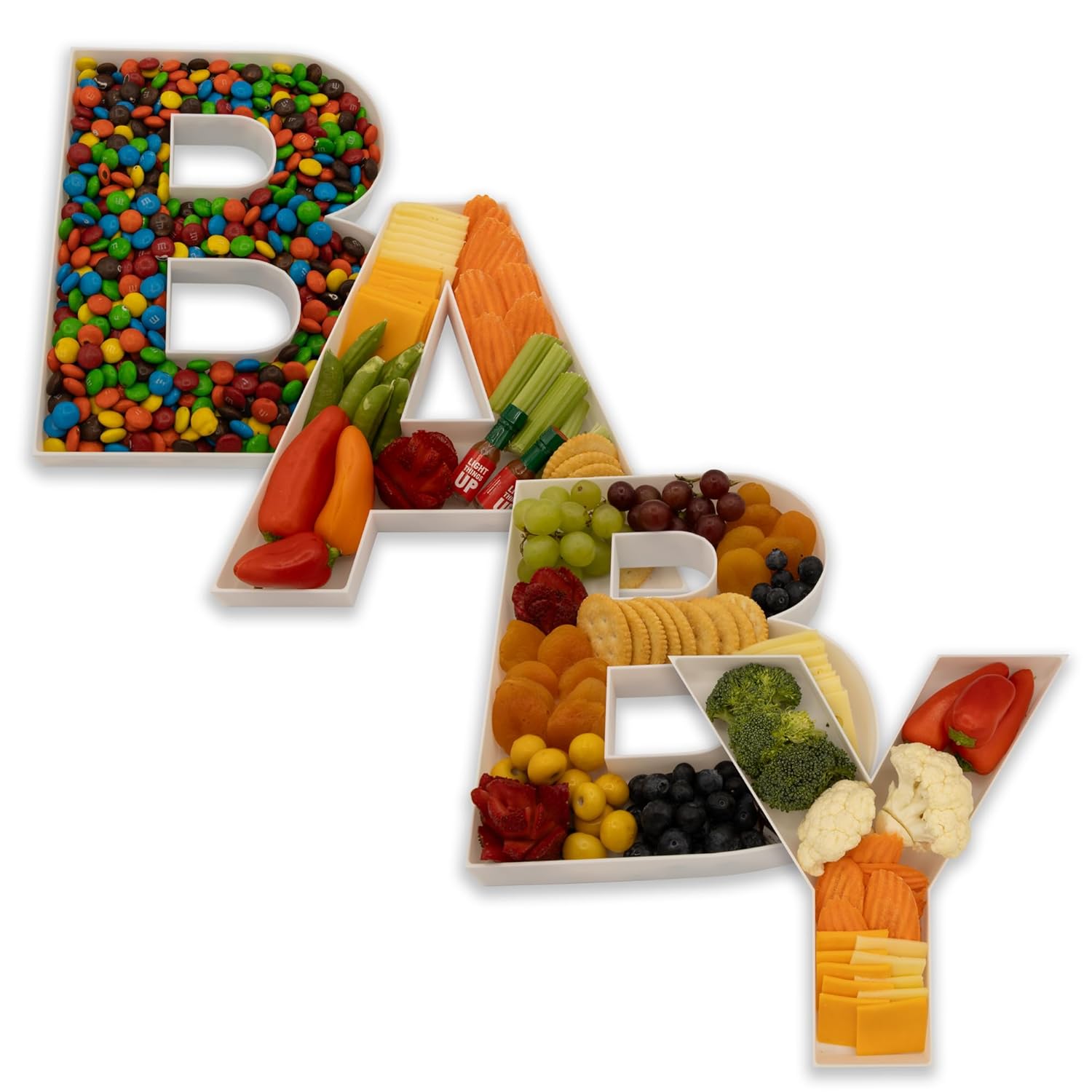 Food Storage Baby - Food Fillable Letters Shaped Sweets Flower