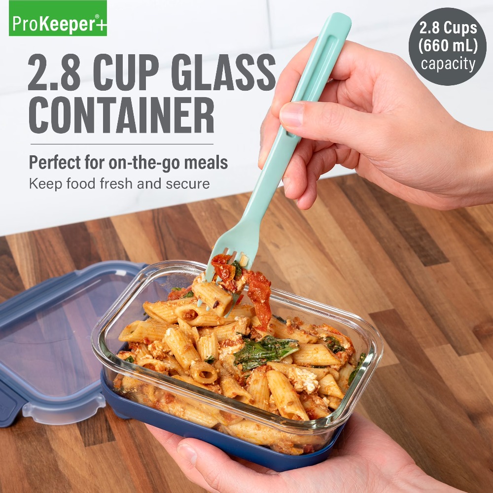 Food Storage Pantry - 2.8 Cup Glass Food Storage Container