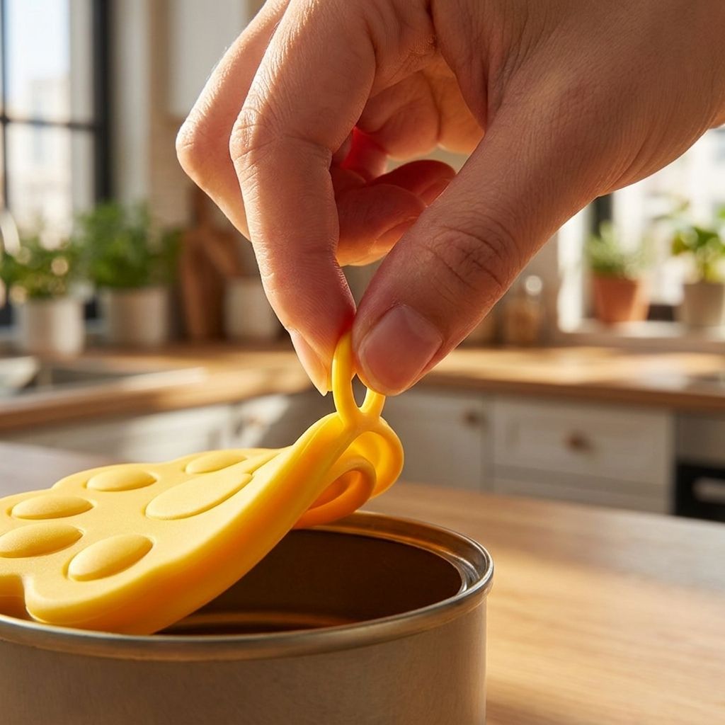 Food Storage Silicone - Cat Can Silicone Lid Reusable Pet