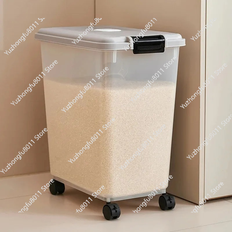 Food Storage Pantry - Household Sealed Rice Bucket Food-Grade Storage