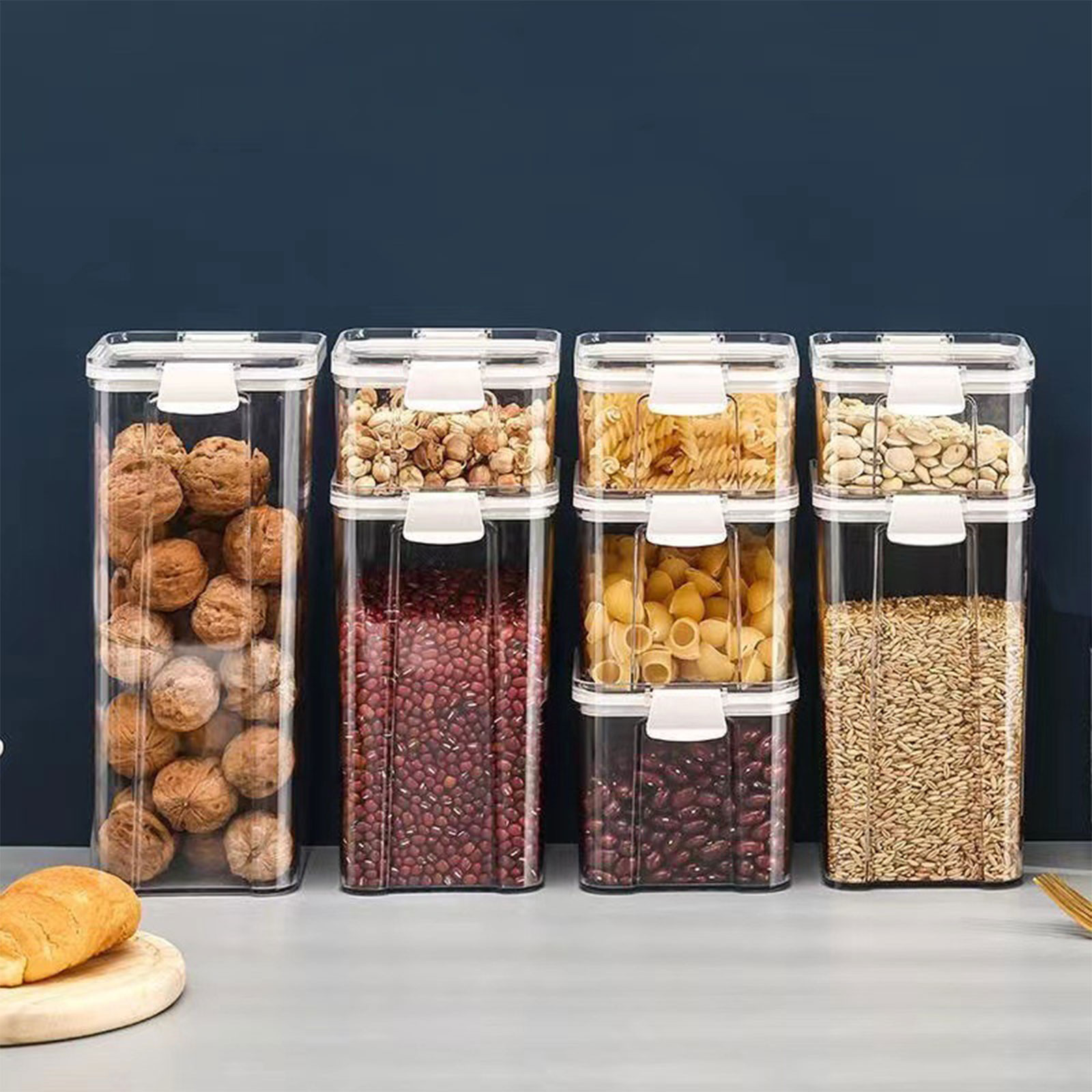 Food Storage No Pantry - Airtight Food Storage Containers With Lid