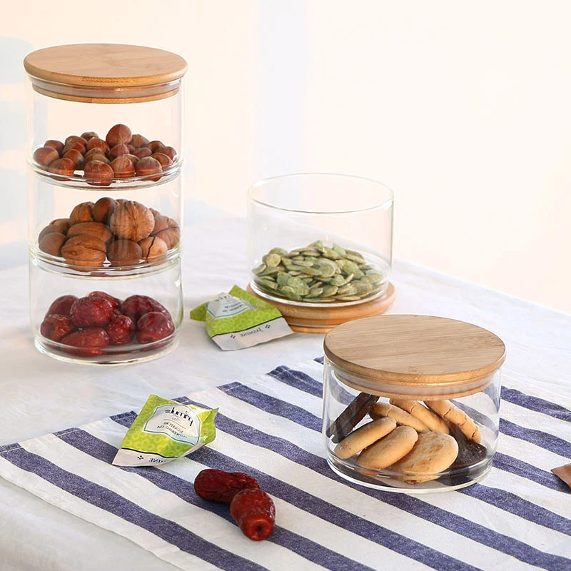 New1200 Ml 3-layer Glass Can K - огляд і ціна Food Storage Glass Container Set