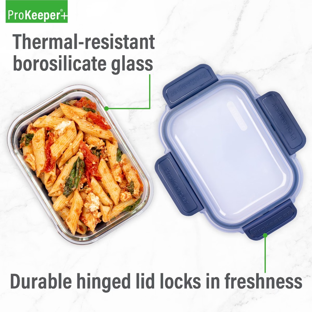 2.8 Cup Glass Food Storage Con - огляд і ціна Food Storage Pantry