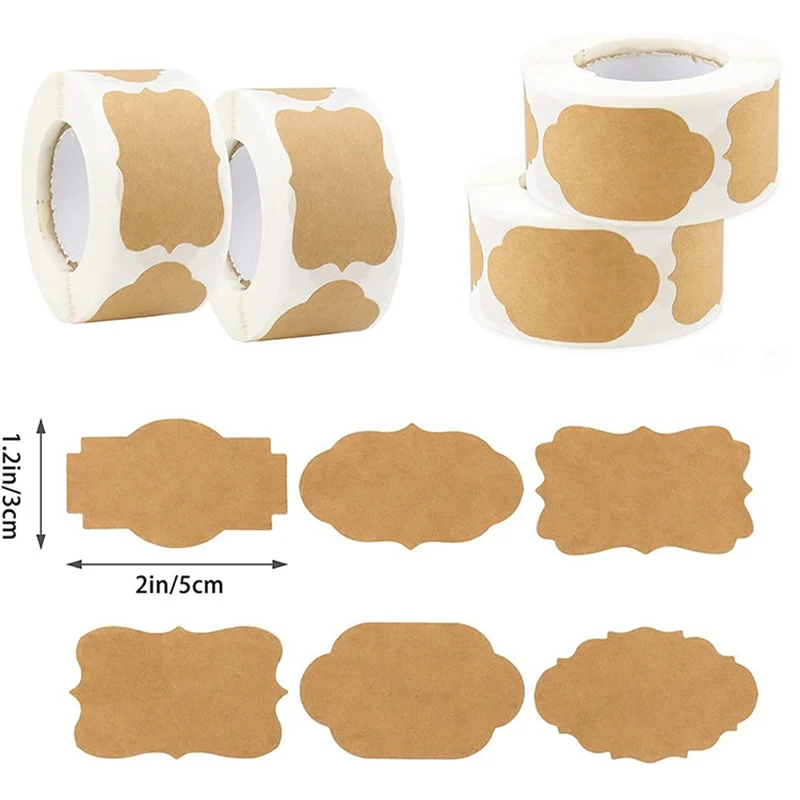 Self-adhesive Labels Spice Jar - огляд і ціна Food Storage Labels