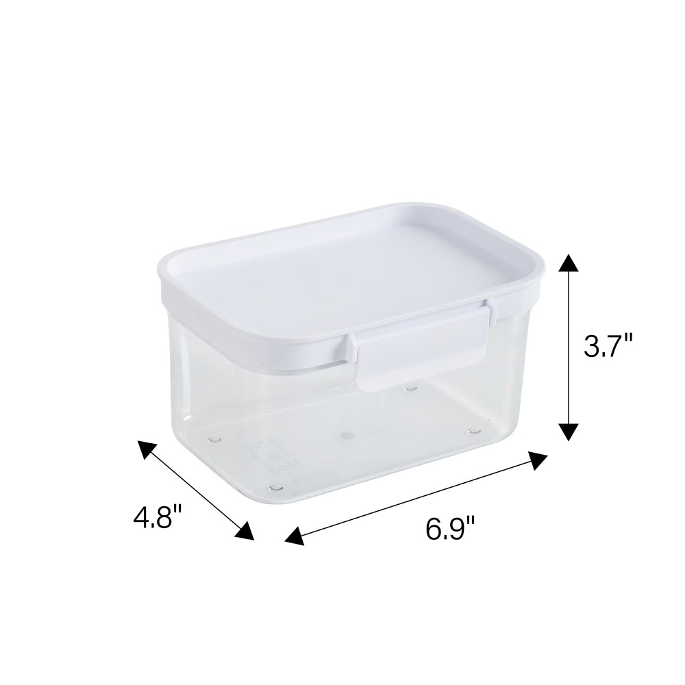 Small Rectangular Plastic Pant - огляд і ціна Food Storage Pantry