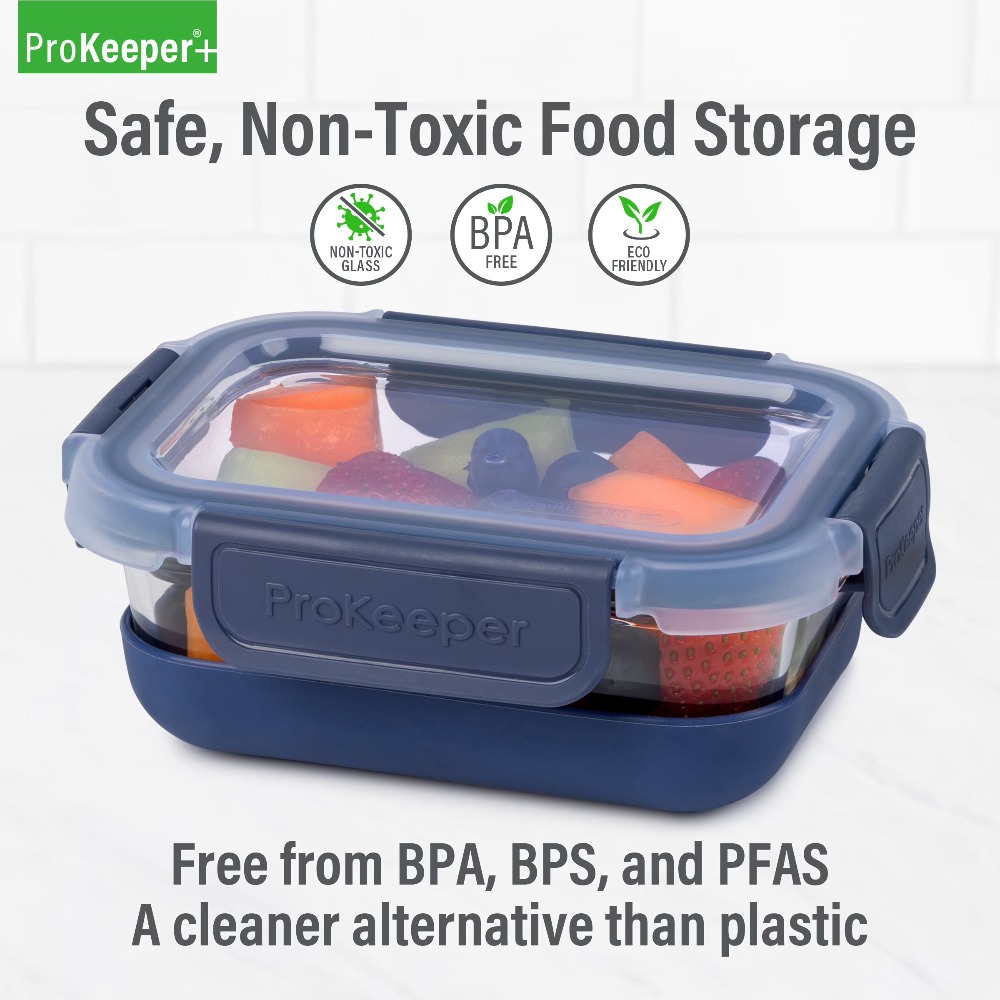 2 Pack 1.6 Cup Glass Food Stor - огляд і ціна Food Storage Pantry