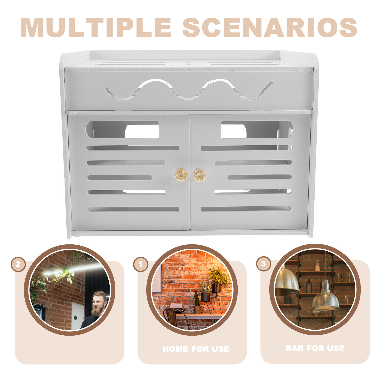 3 Layers WiFi Router Storage B - огляд і ціна Food Storage Rack