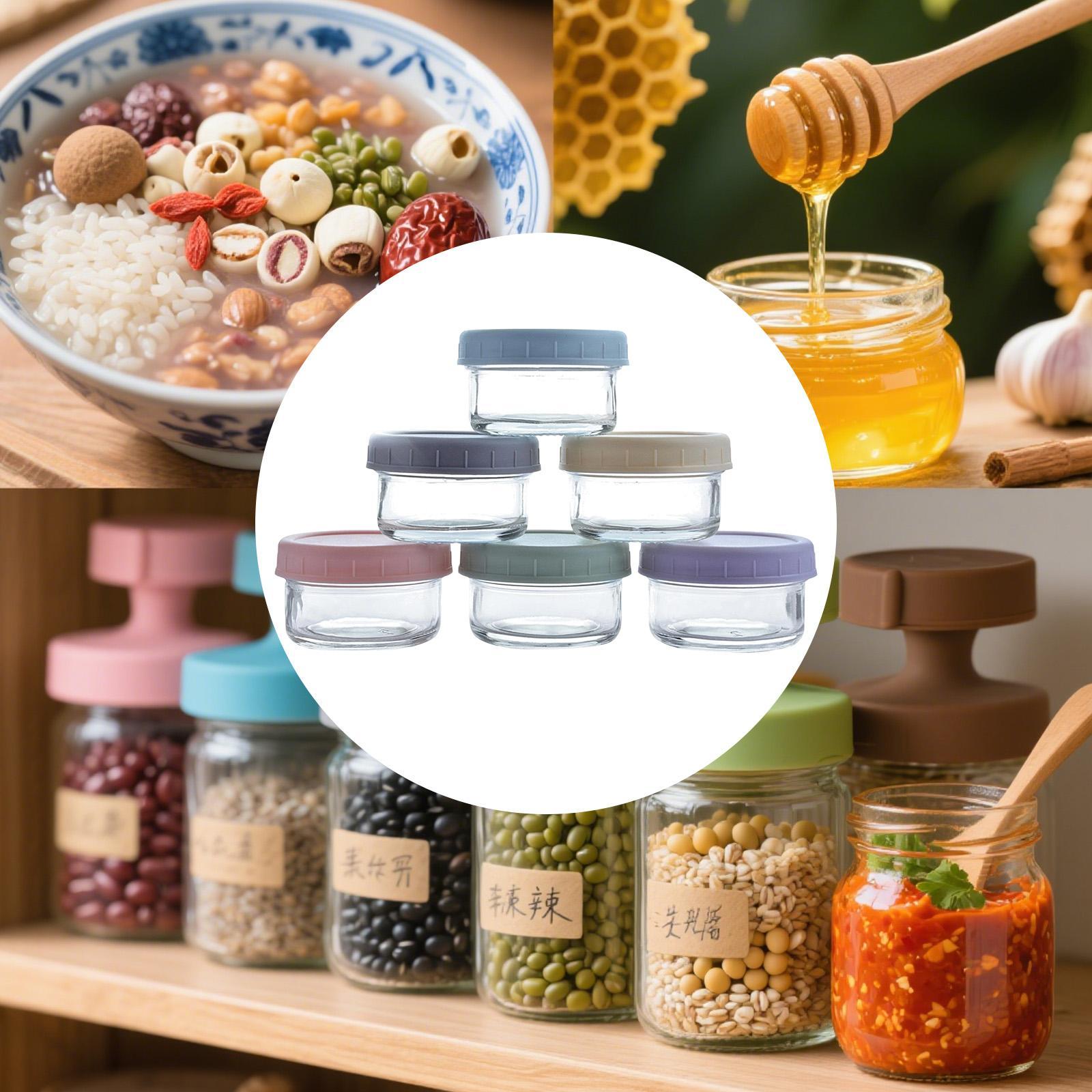 Mini Glass Jars with Leakproof - огляд і ціна Food Storage Glass Set