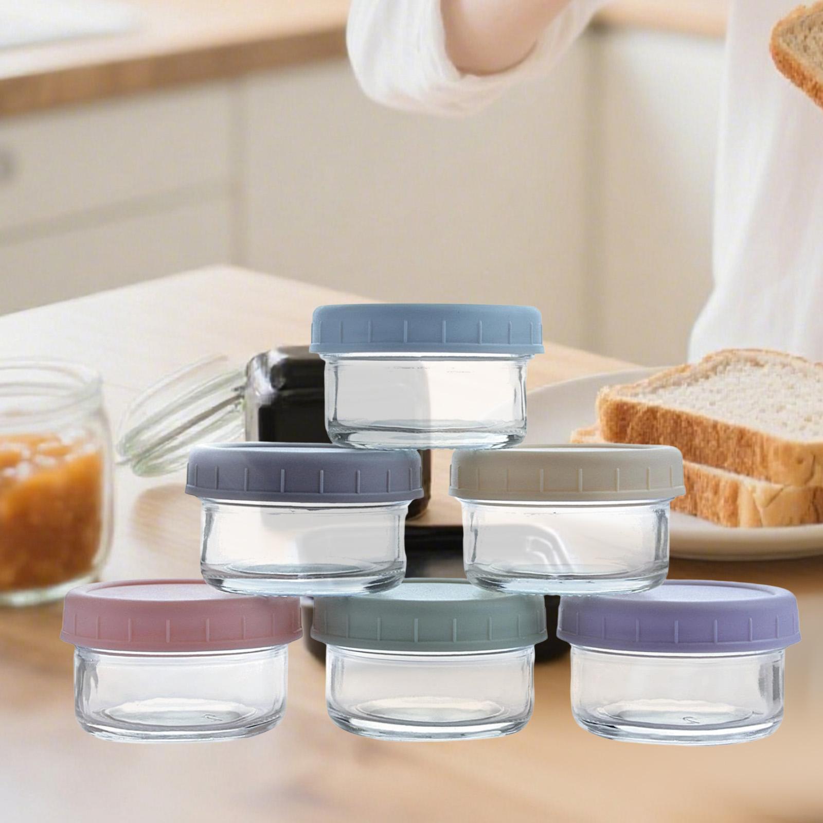 Mini Glass Jars with Leakproof - огляд і ціна Food Storage Glass Set