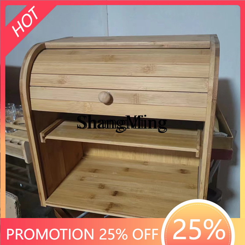 SM Household Bamboo Bread Stor - огляд і ціна Food Storage Rack