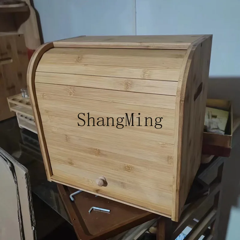SM Household Bamboo Bread Stor - огляд і ціна Food Storage Rack