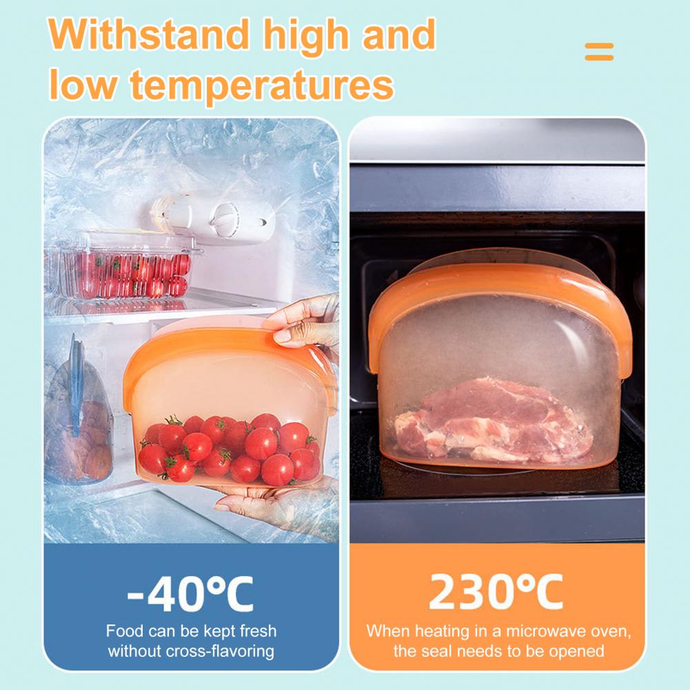 Leak-proof Silicone Containers - огляд і ціна Food Storage Silicone