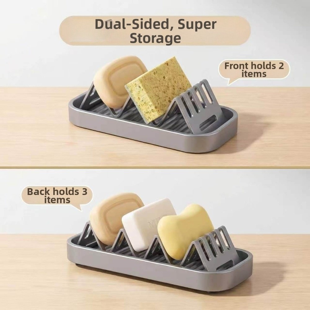 Waterproof W-Shaped Soap Rack  - огляд і ціна Food Storage Rack