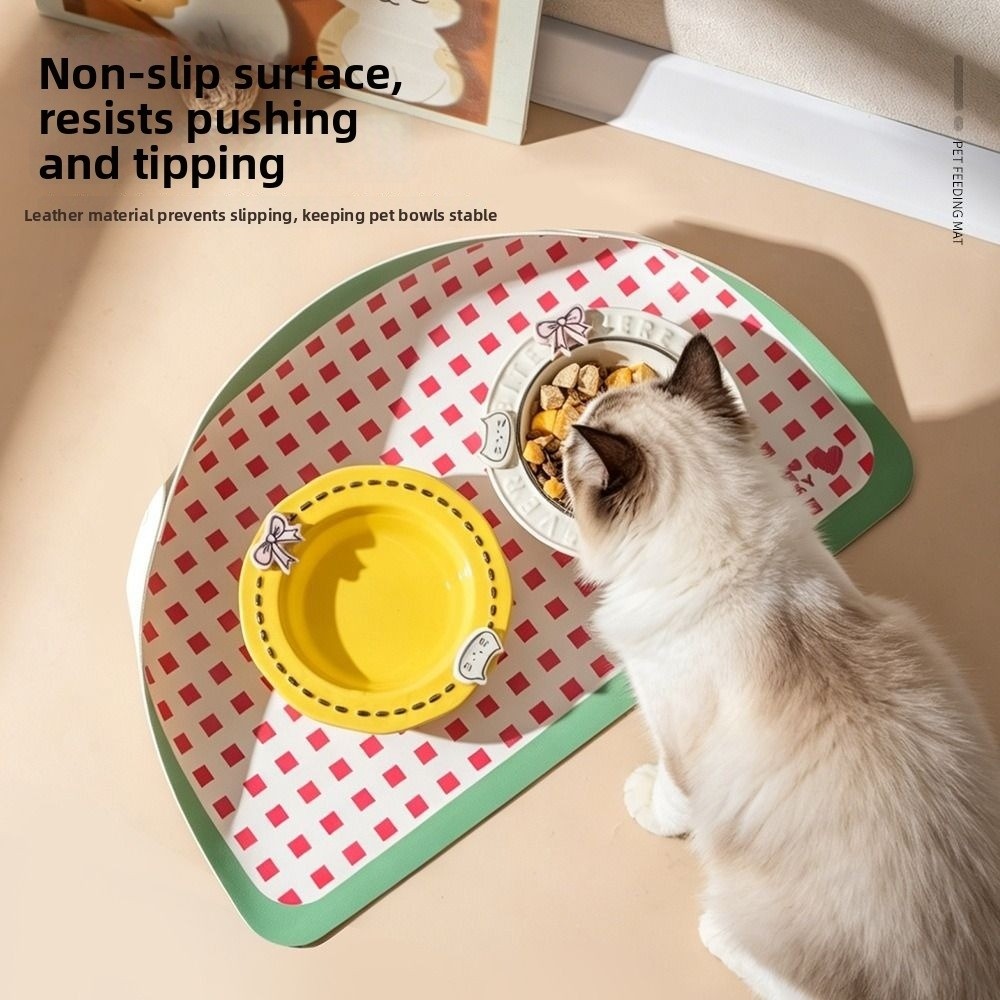 New PU Leather Cat Dog Food Ma - огляд і ціна Food Storage With Scoop