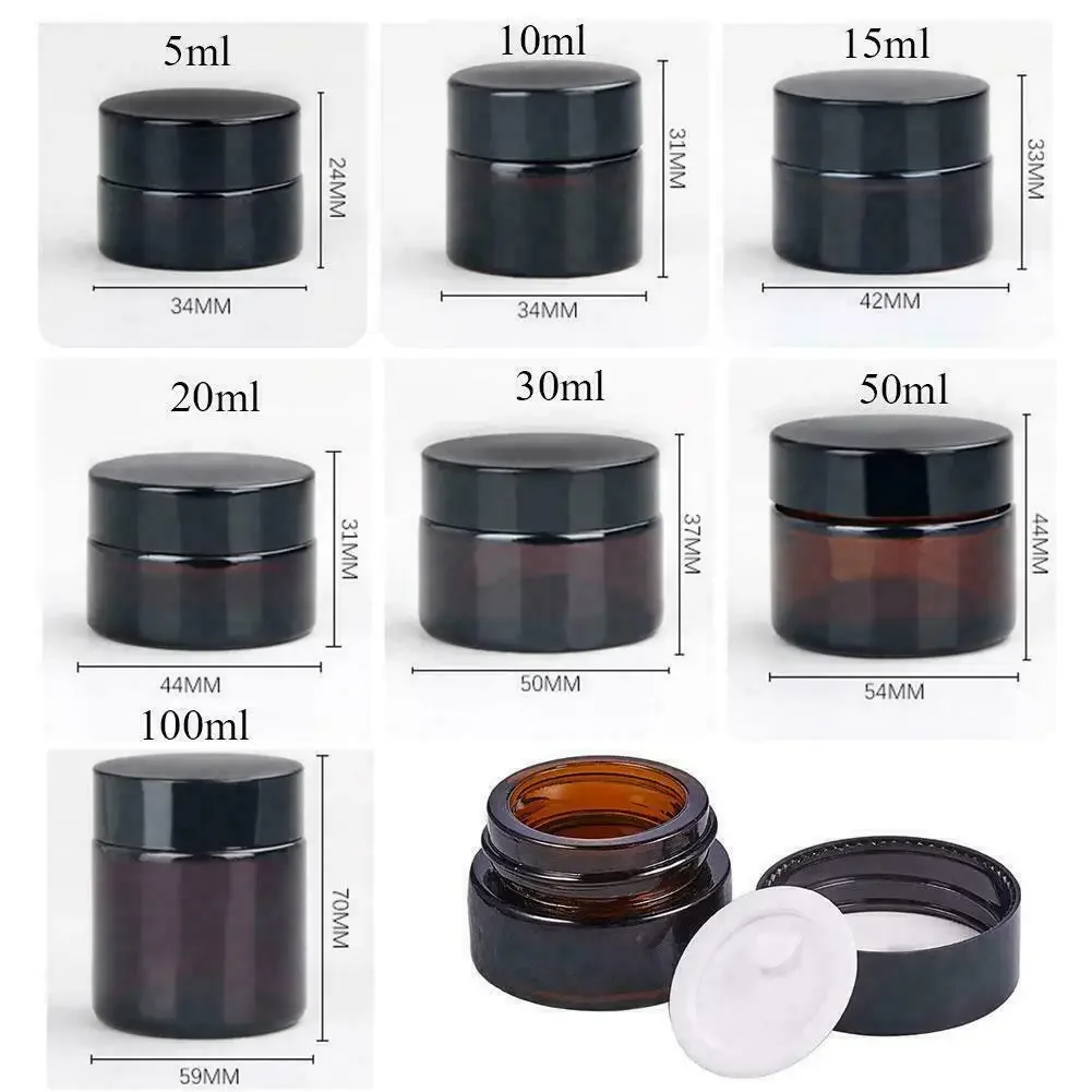 2pcs 5ml/10ml/15ml/20ml/30ml/5 - огляд і ціна Food Storage Glass Set