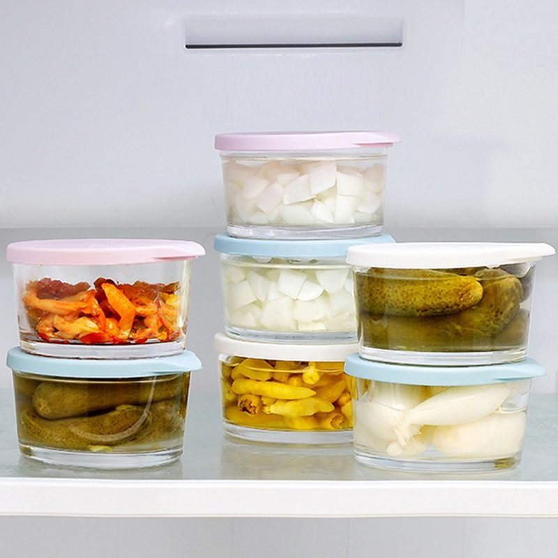 ●Microwave Safe Round Food Sto - огляд і ціна Food Storage For Refrigerator