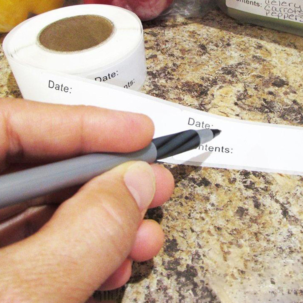 1 Roll Removable DIY Food Stor - огляд і ціна Food Storage Jar Labels