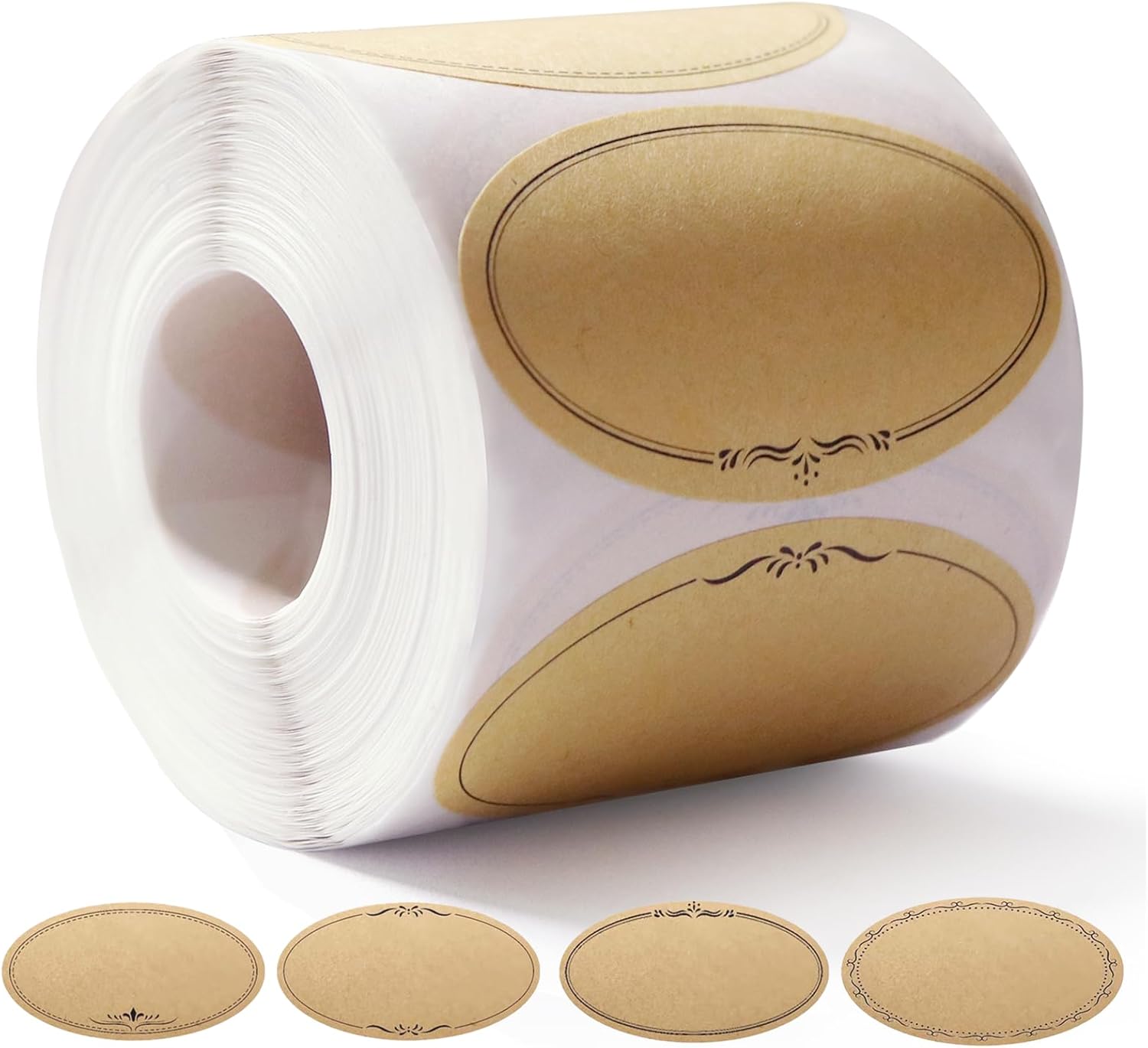 500 Pcs Mason Jar Labels 2.5 I - огляд і ціна Food Storage Jar Labels