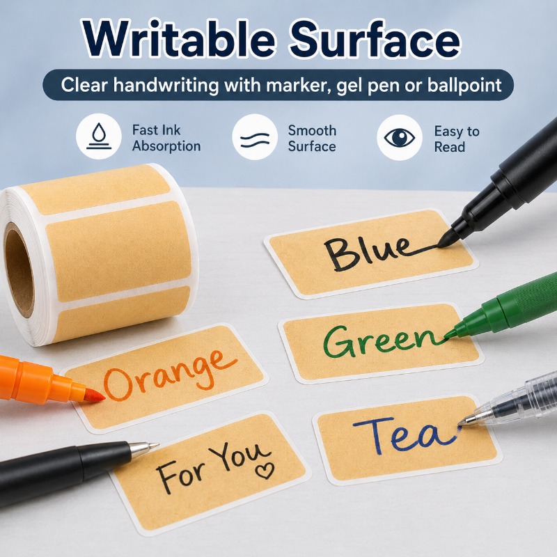 Writable Kraft Label Stickers  - огляд і ціна Food Storage Jar Labels