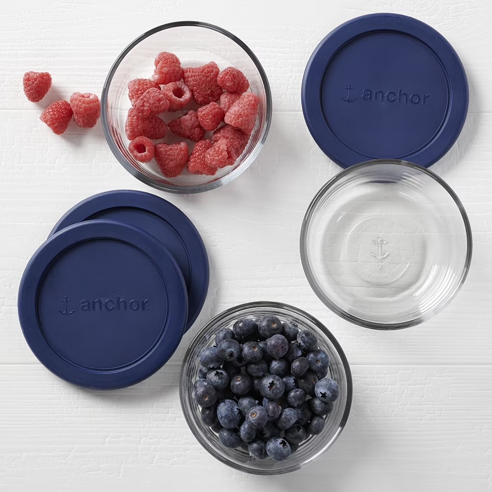 Anchor Hocking Glass Food Stor - огляд і ціна Food Storage Glass Set