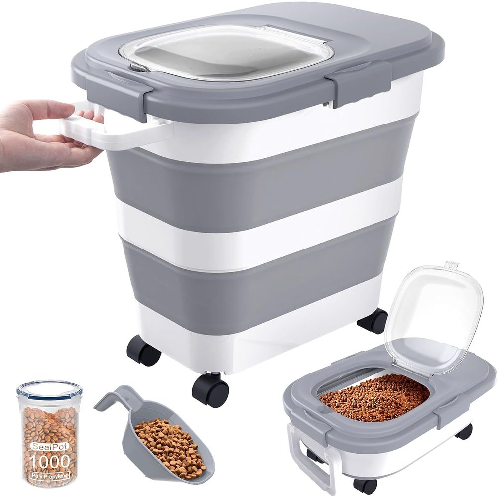 Airtight Dog Food Storage Cont - огляд і ціна Food Storage With Scoop
