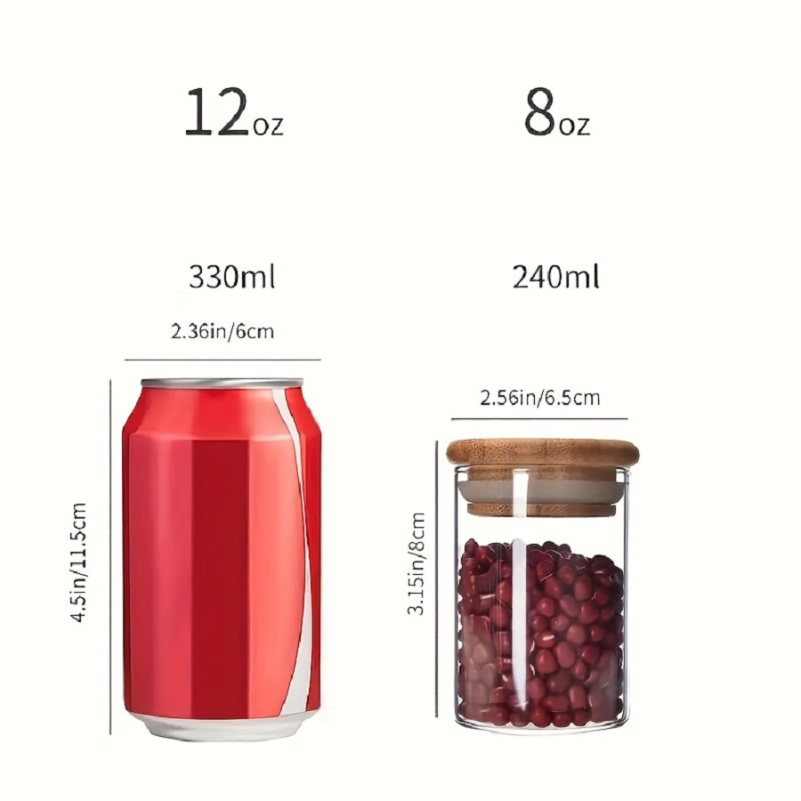 12pcs/set Airtight Glass Stora - огляд і ціна Food Storage Glass Container Set