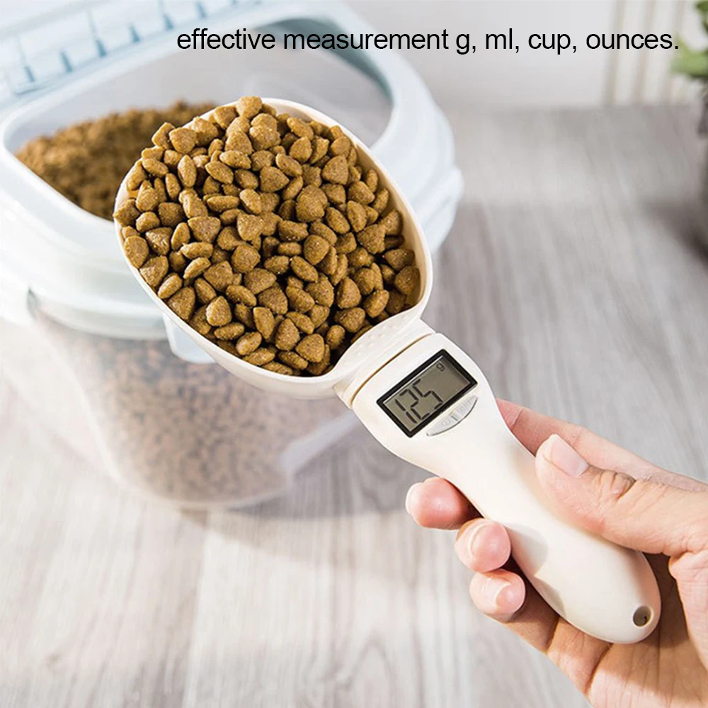 Pet Food Measuring Scoop Elect - огляд і ціна Food Storage With Scoop