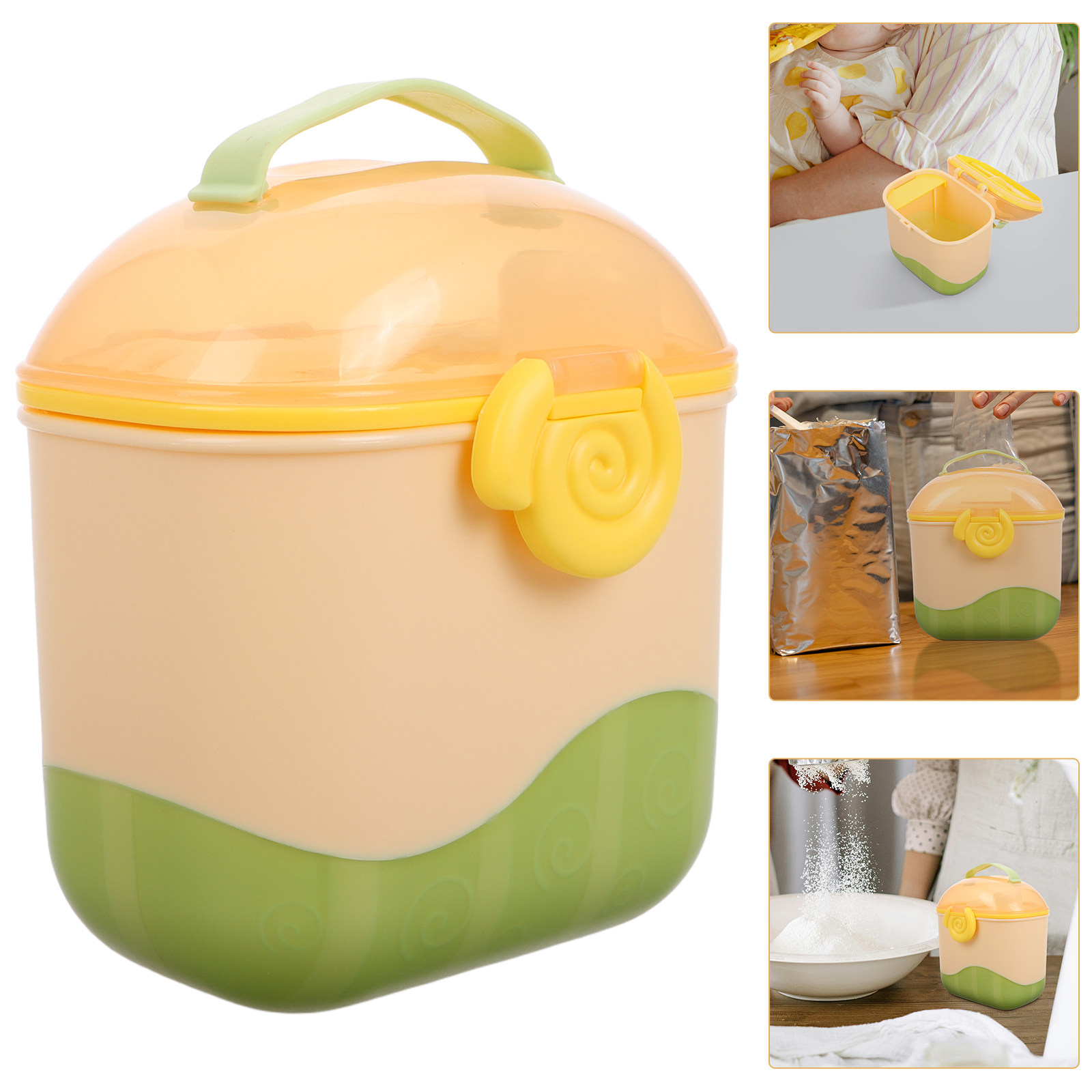 Baby Multicompartment Milk Pow - огляд і ціна Food Storage Baby