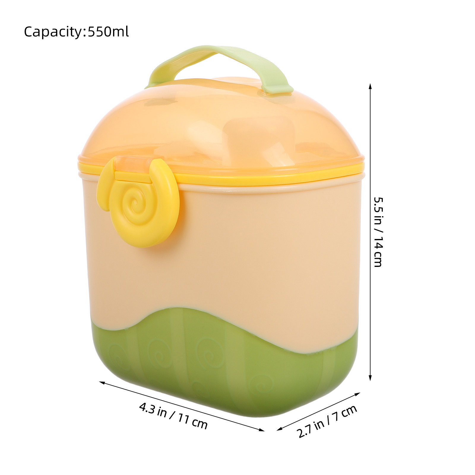 Baby Multicompartment Milk Pow - огляд і ціна Food Storage Baby