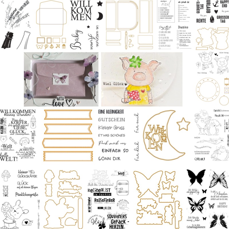 Baby Suitcase Stamps And Dies  - огляд і ціна Food Storage Baby