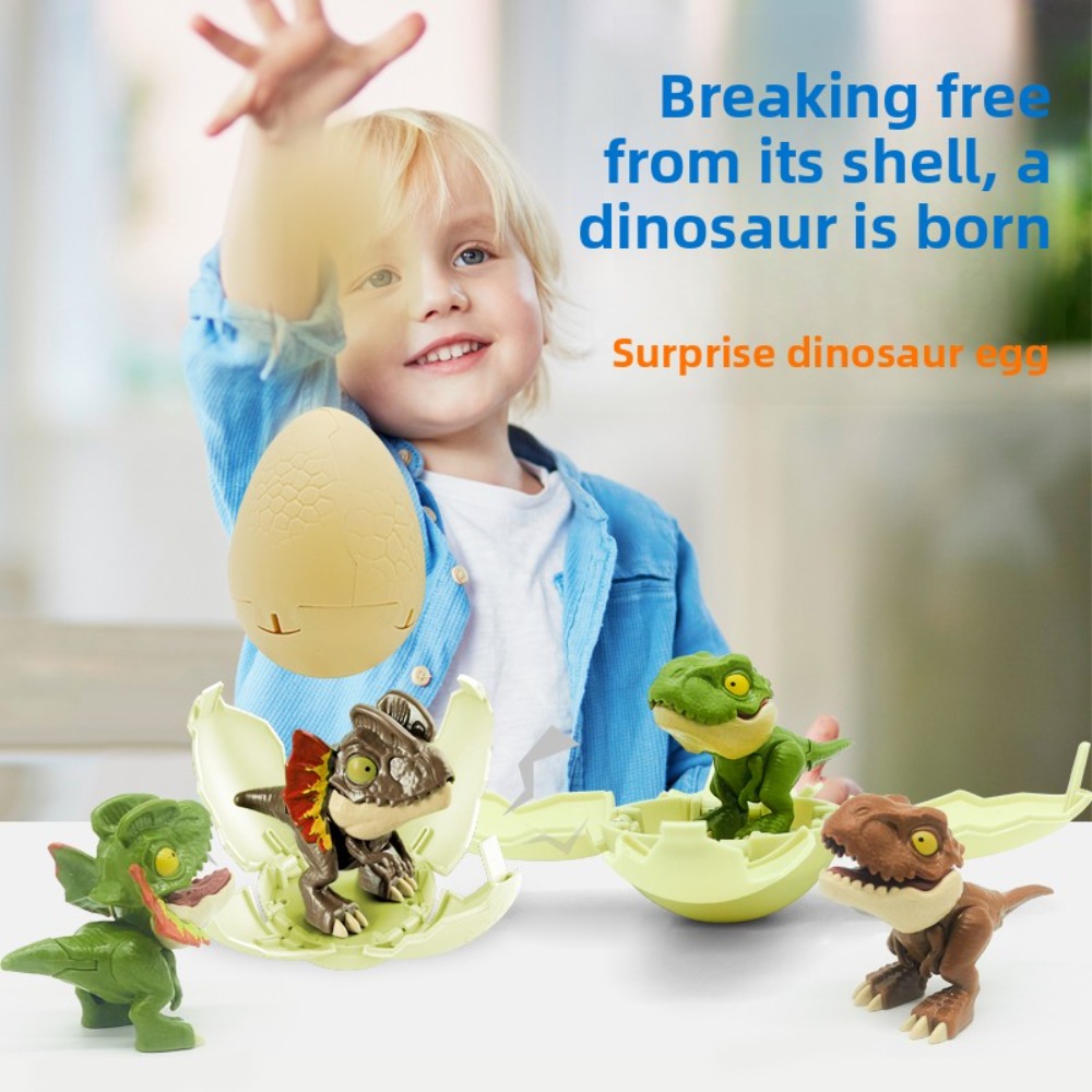 Children's toy deformed dinosa - огляд і ціна Food Storage Eggs