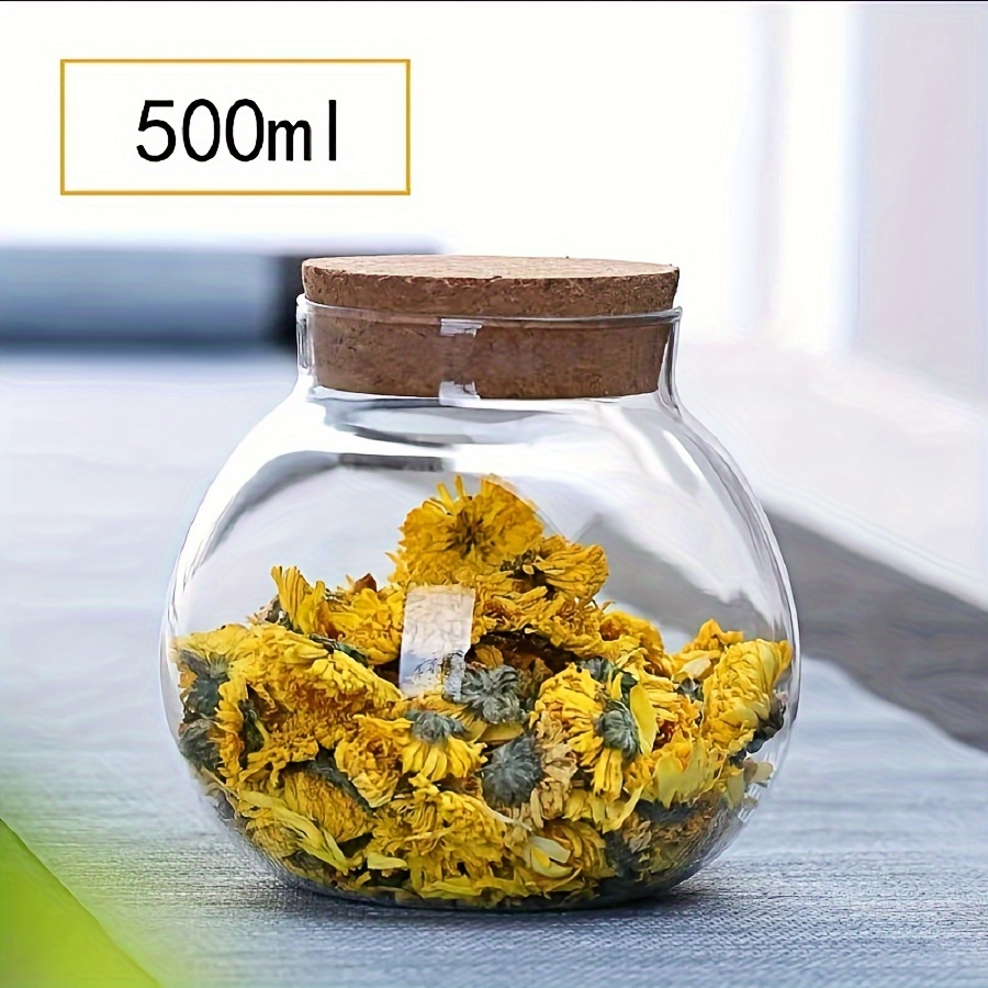 500ML Clear Glass Storage Cani - огляд і ціна Food Storage Glass Set