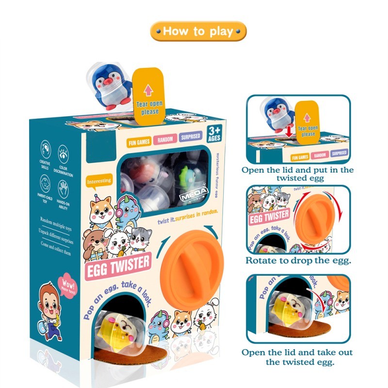 Popular Kids Toys Gachapon Mac - огляд і ціна Food Storage Eggs