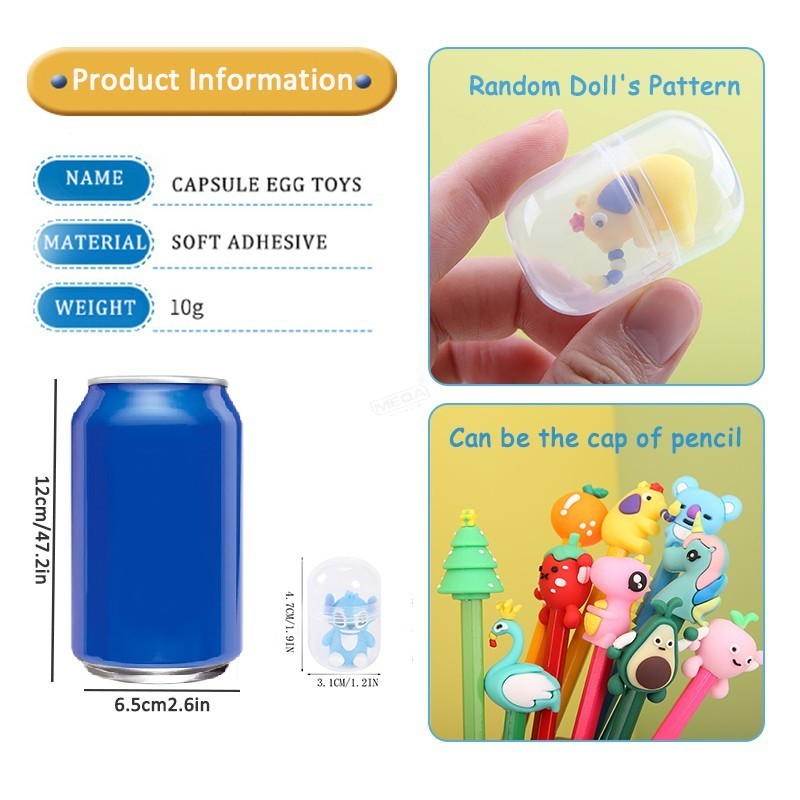 Popular Kids Toys Gachapon Mac - огляд і ціна Food Storage Eggs