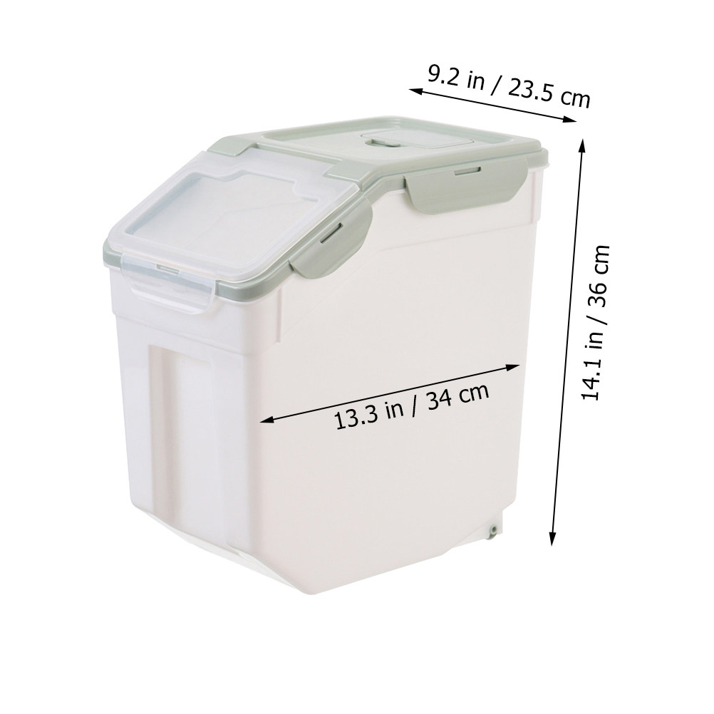 Beige Large Pet Food Storage C - огляд і ціна Food Storage No Pantry