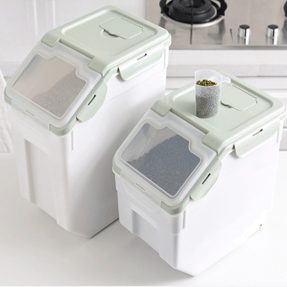 Beige Large Pet Food Storage C - огляд і ціна Food Storage No Pantry