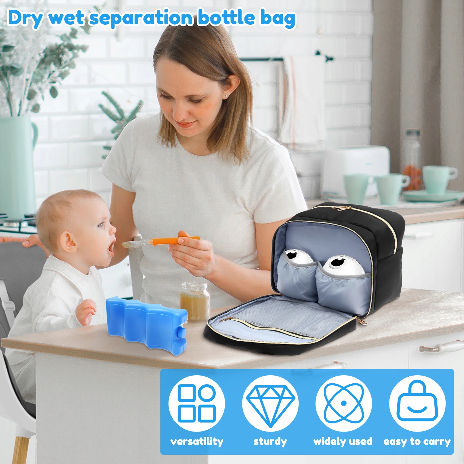 Breast Pump Storage Bag with I - огляд і ціна Food Storage Baby