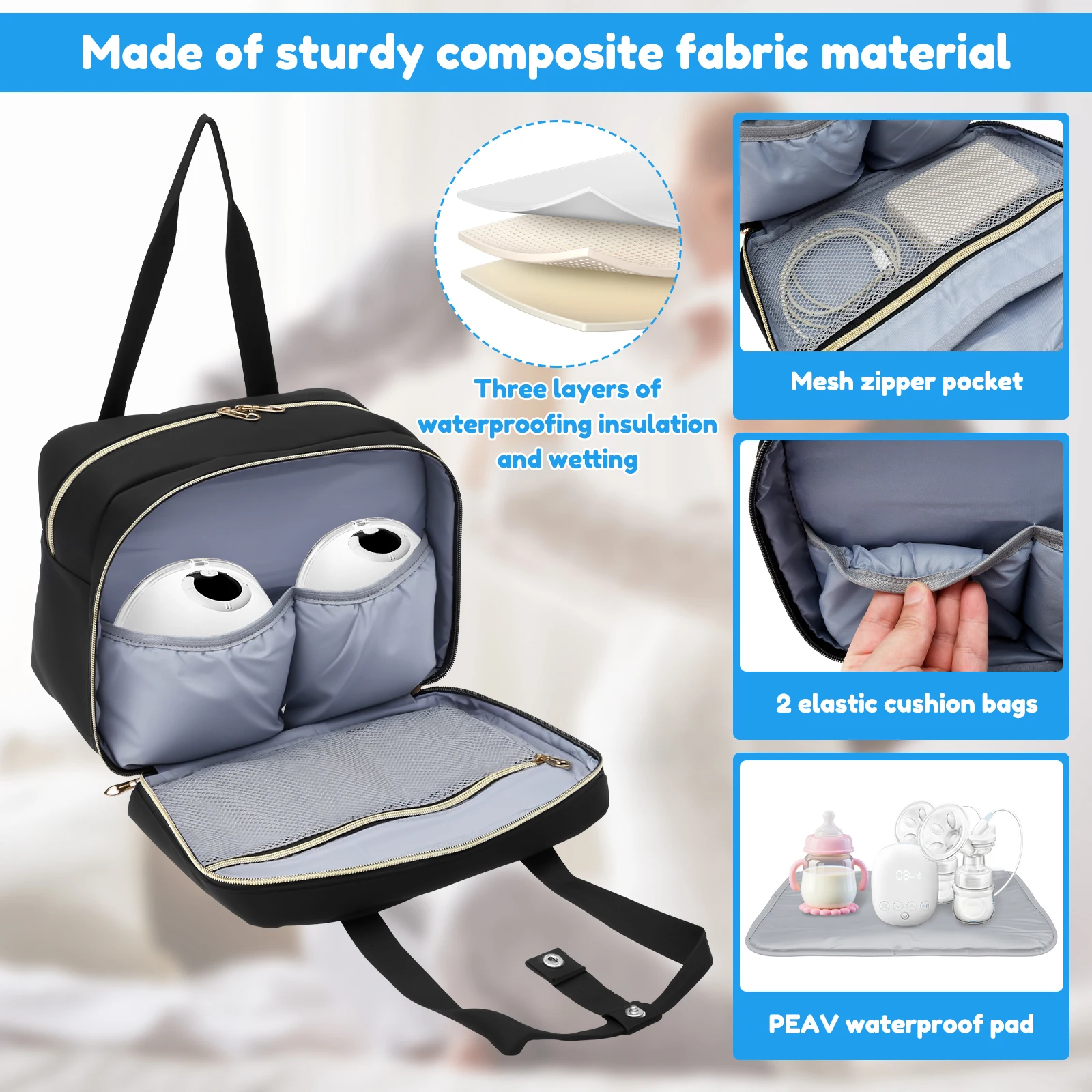 Breast Pump Storage Bag with I - огляд і ціна Food Storage Baby