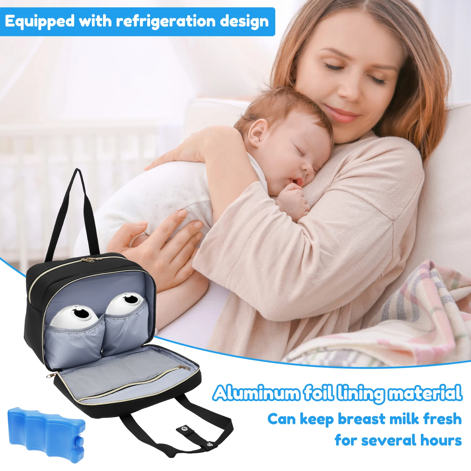 Breast Pump Storage Bag with I - огляд і ціна Food Storage Baby