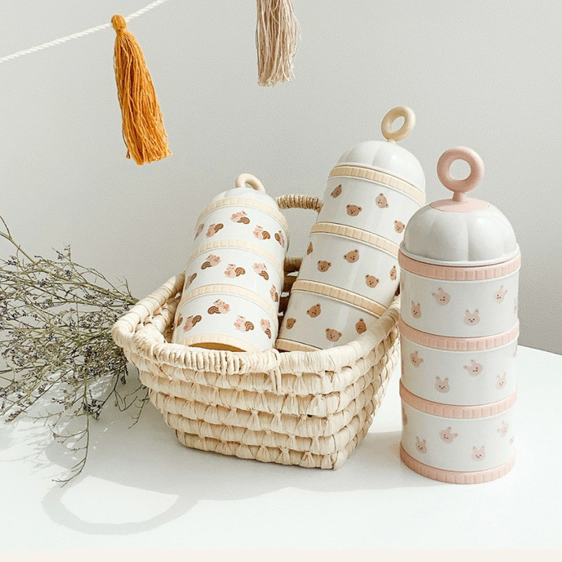 Cute Bear Milk Powder Box Baby - огляд і ціна Food Storage Baby