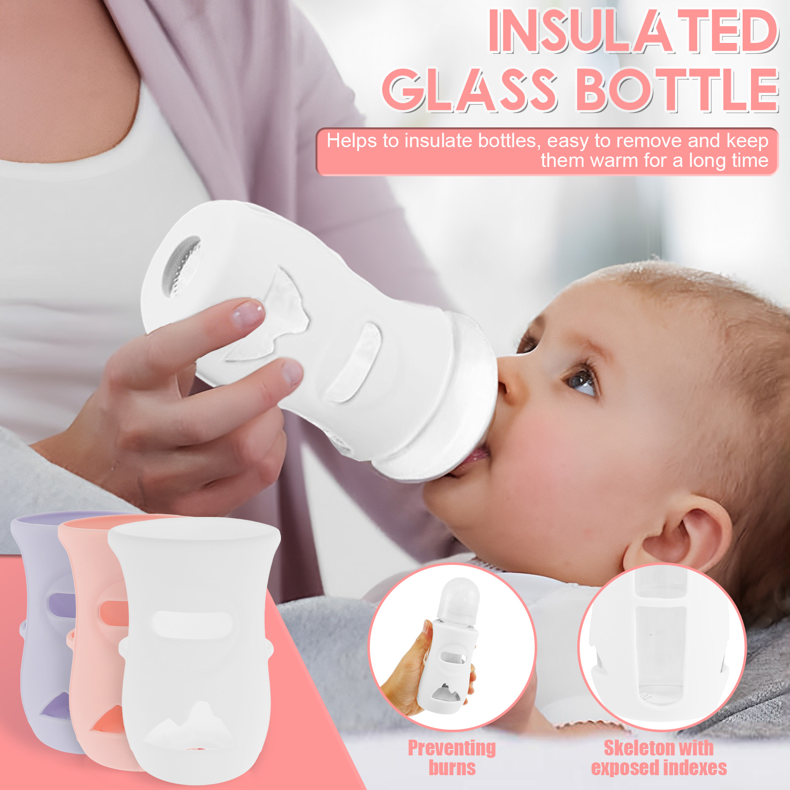 Silicone Sleeves Silicone Baby - огляд і ціна Food Storage Baby