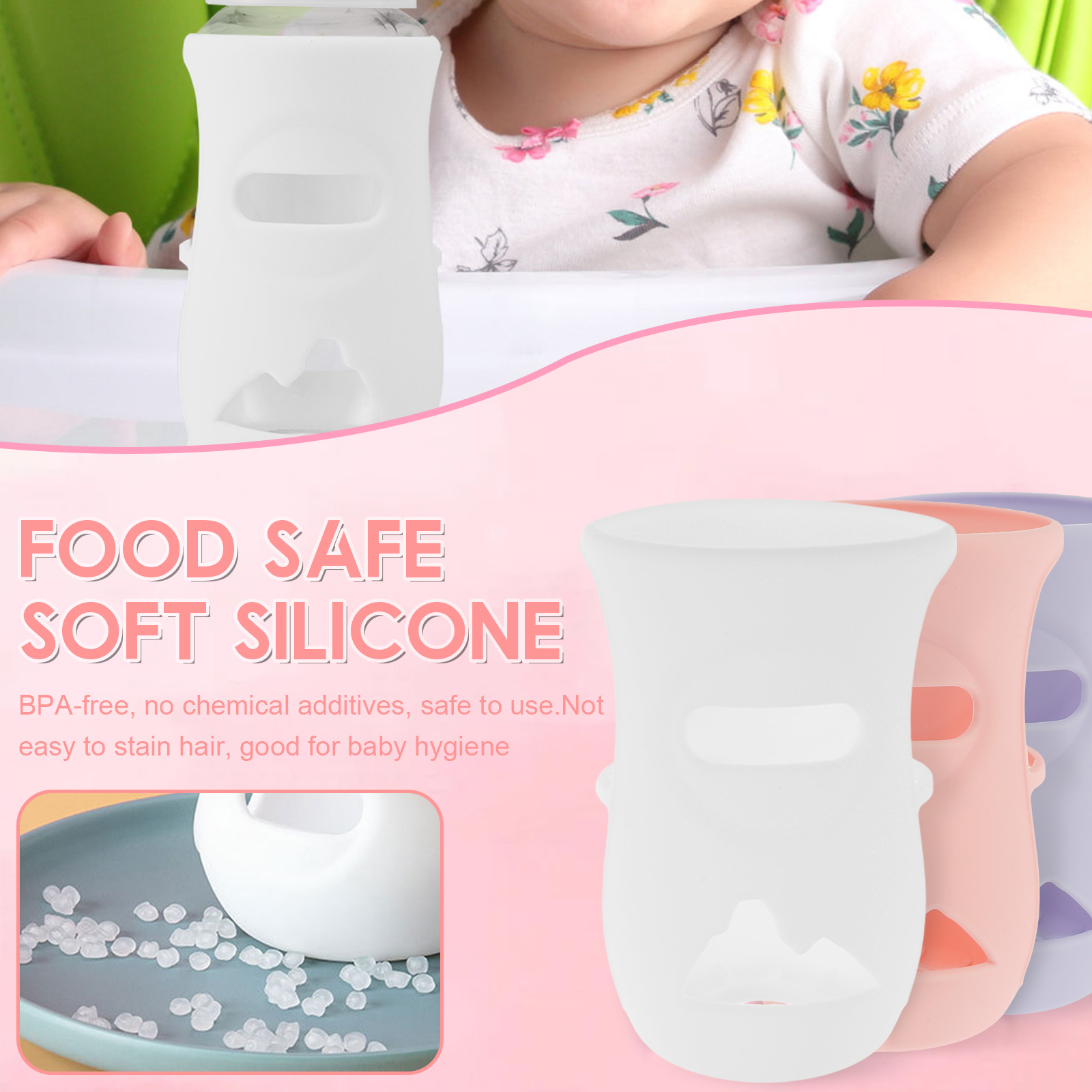Silicone Sleeves Silicone Baby - огляд і ціна Food Storage Baby