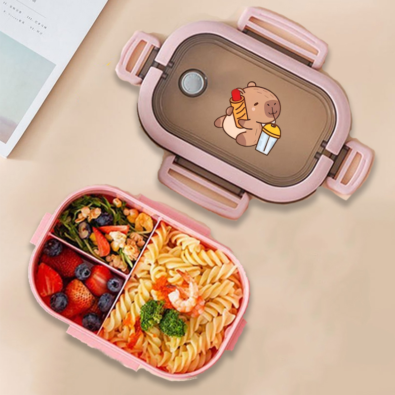 Capybara Bento Lunch Box Anime - огляд і ціна Food Storage In The Kitchen