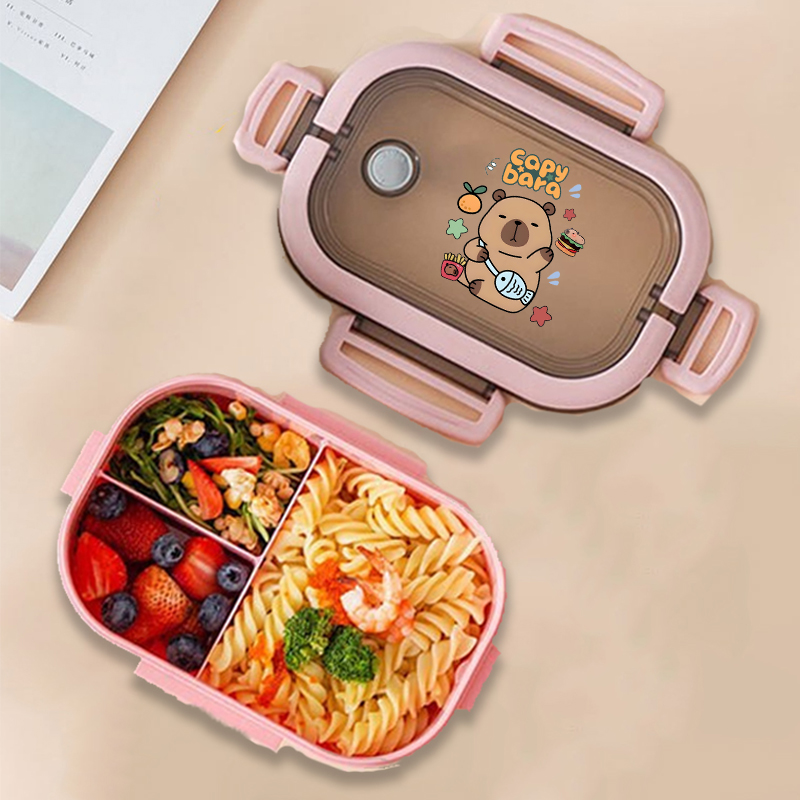 Capybara Bento Lunch Box Anime - огляд і ціна Food Storage In The Kitchen