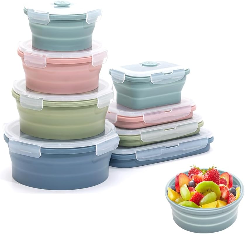 Collapsible Silicone Food Stor - огляд і ціна Food Storage Silicone