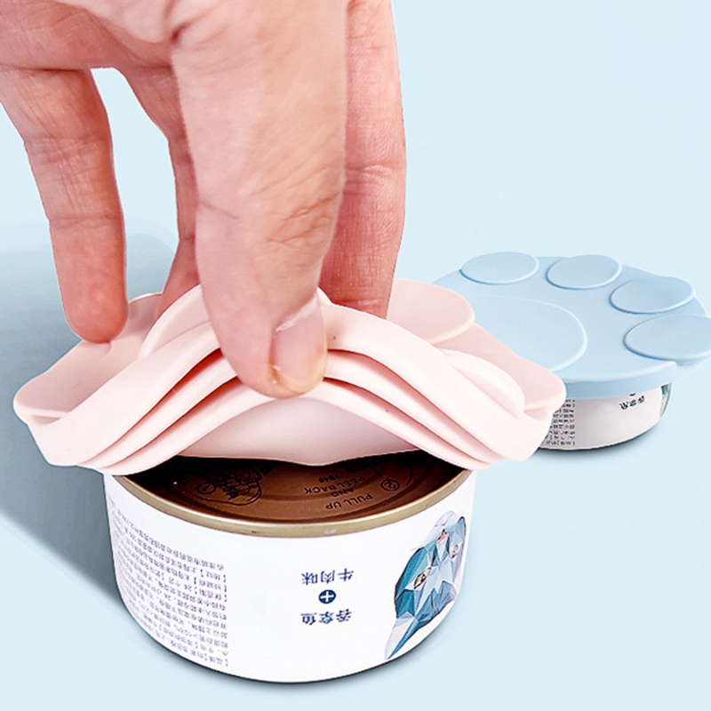 Cute Cat Paw Can Storage Cover - огляд і ціна Food Storage With Scoop