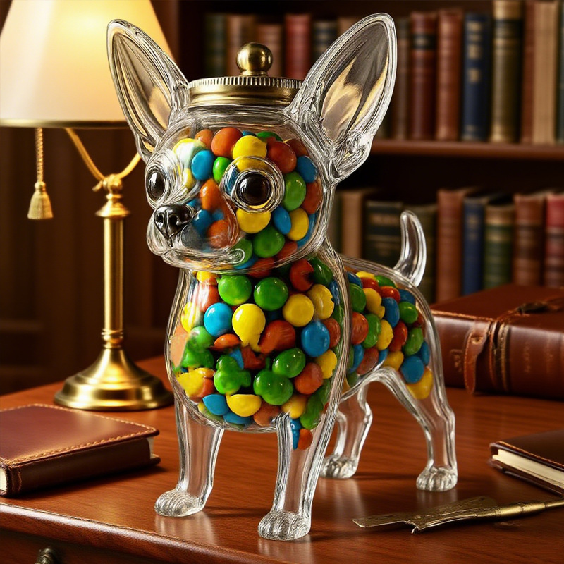 Chihuahua Shaped Container Fre - огляд і ціна Food Storage Glass Set