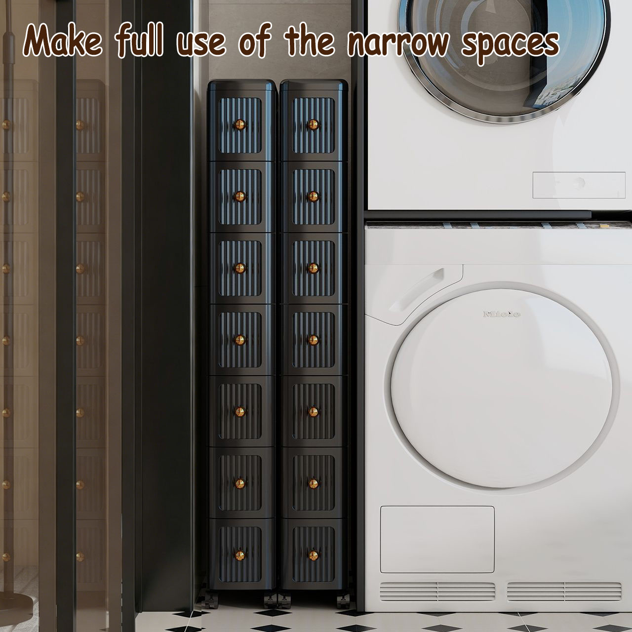 15CM Narrow Gap Drawer Storage - огляд і ціна Food Storage For Room