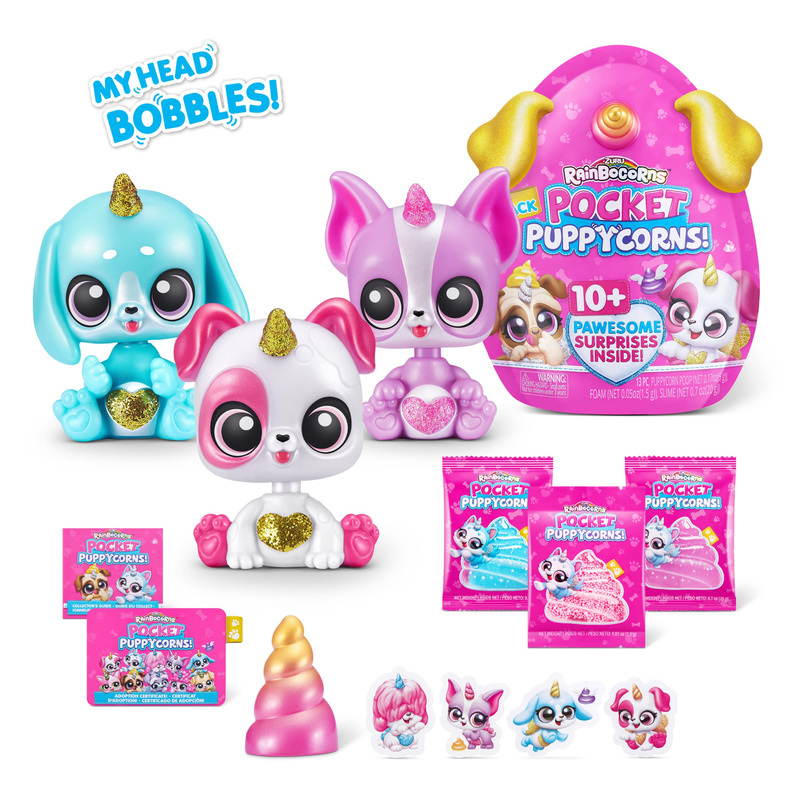 Zuru Rainbocorns Pocket Puppy  - огляд і ціна Food Storage Eggs