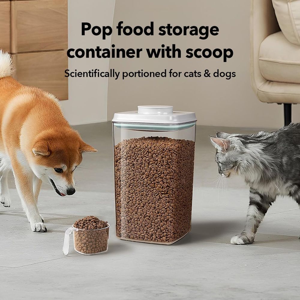 130ml Scoop – 4L/4.2qt Airtigh - огляд і ціна Food Storage With Scoop